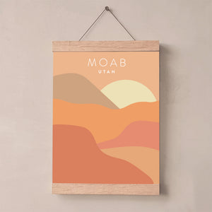 moab utah art print