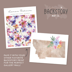 watercolor floral wall art