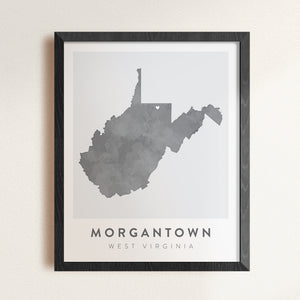 wvu wall art morgantown