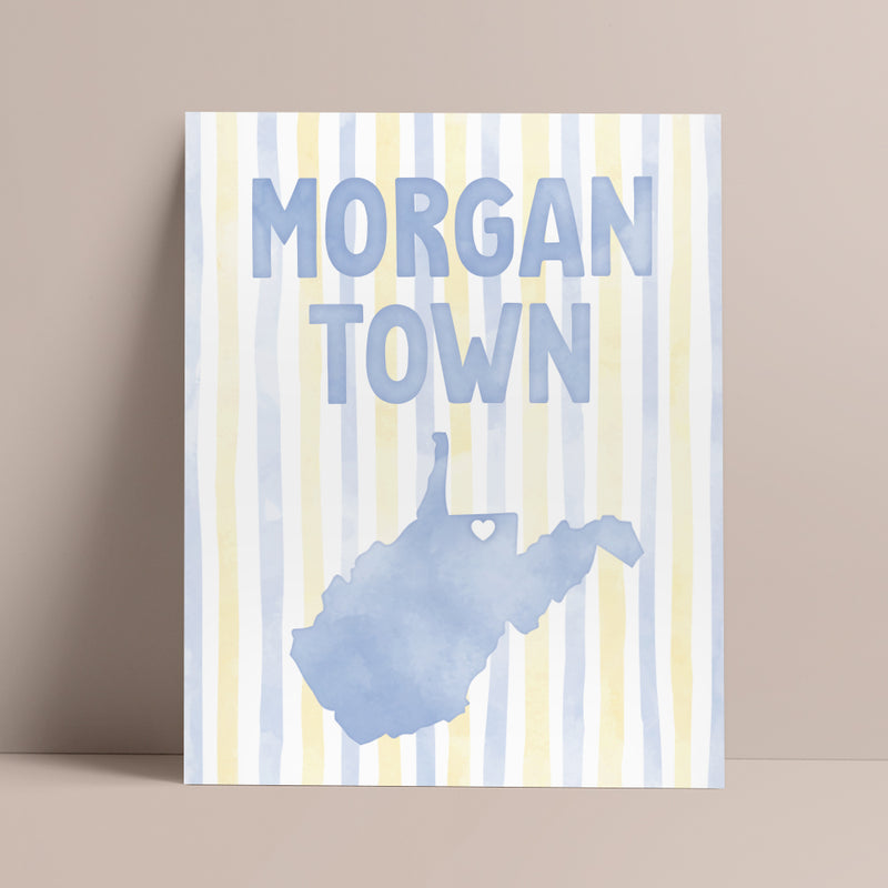 Morgantown, West Virginia Poster
