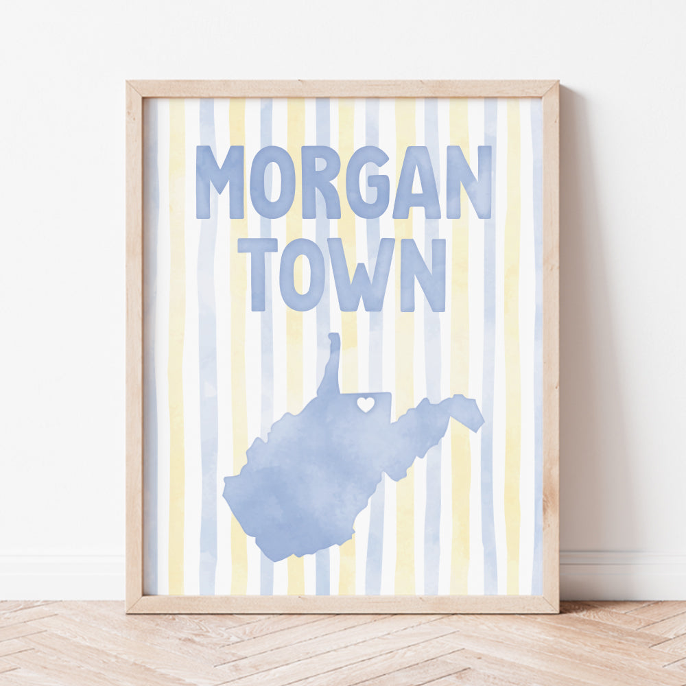 Morgantown, West Virginia Poster