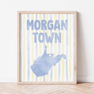 Morgantown, West Virginia Poster