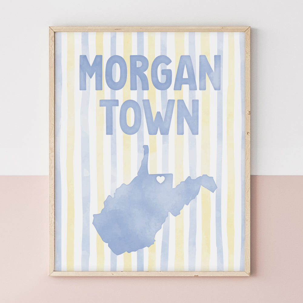 Morgantown, West Virginia Poster