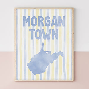 Morgantown, West Virginia Poster