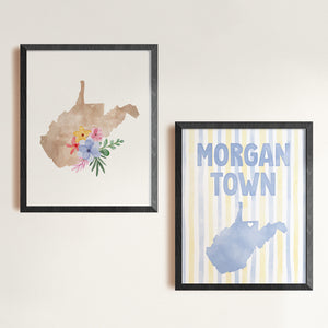 Morgantown, West Virginia Poster