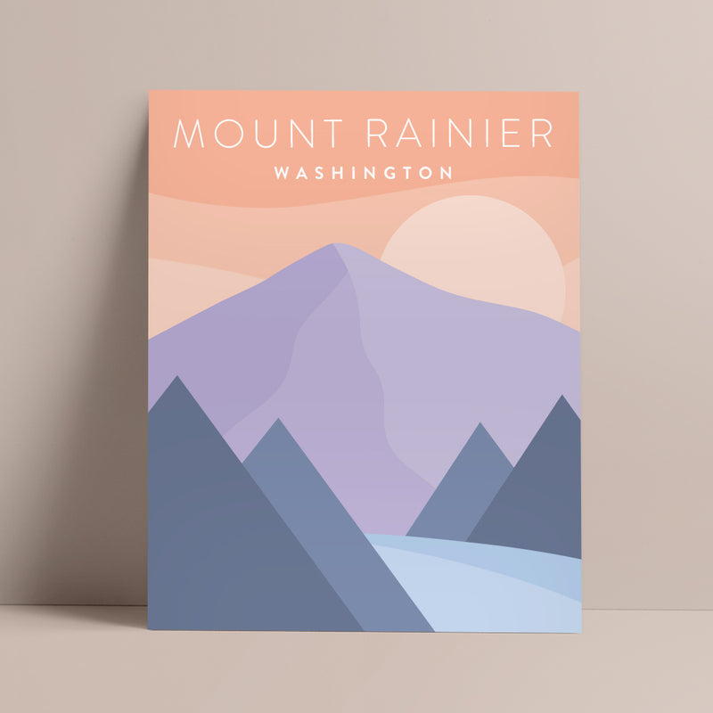 mount rainier poster