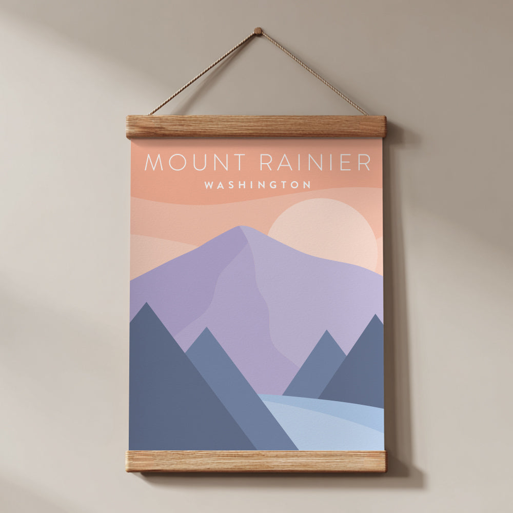 mount rainier wall art