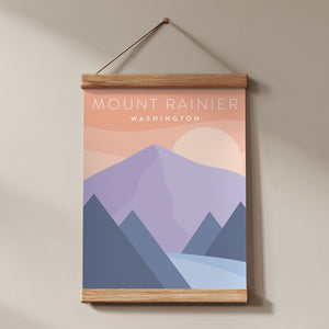 mount rainier wall art