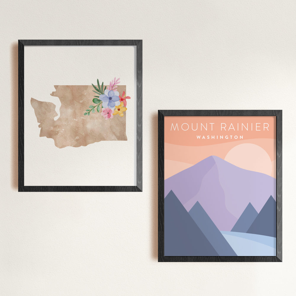 cute washington wall art