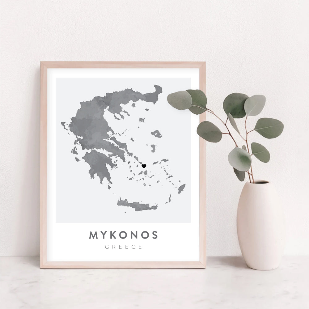 greece art print 
