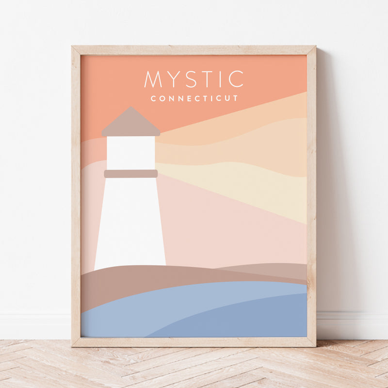 mystic connecticut poster