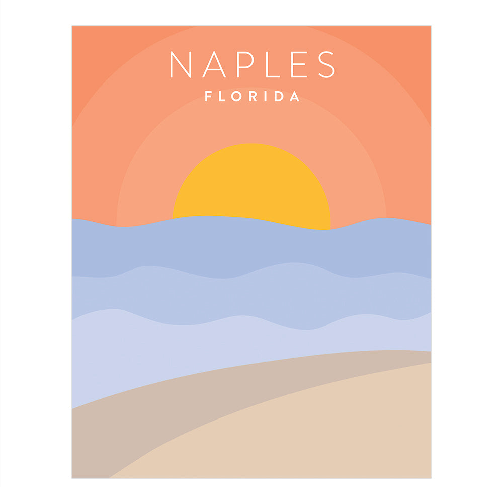 naples florida poster