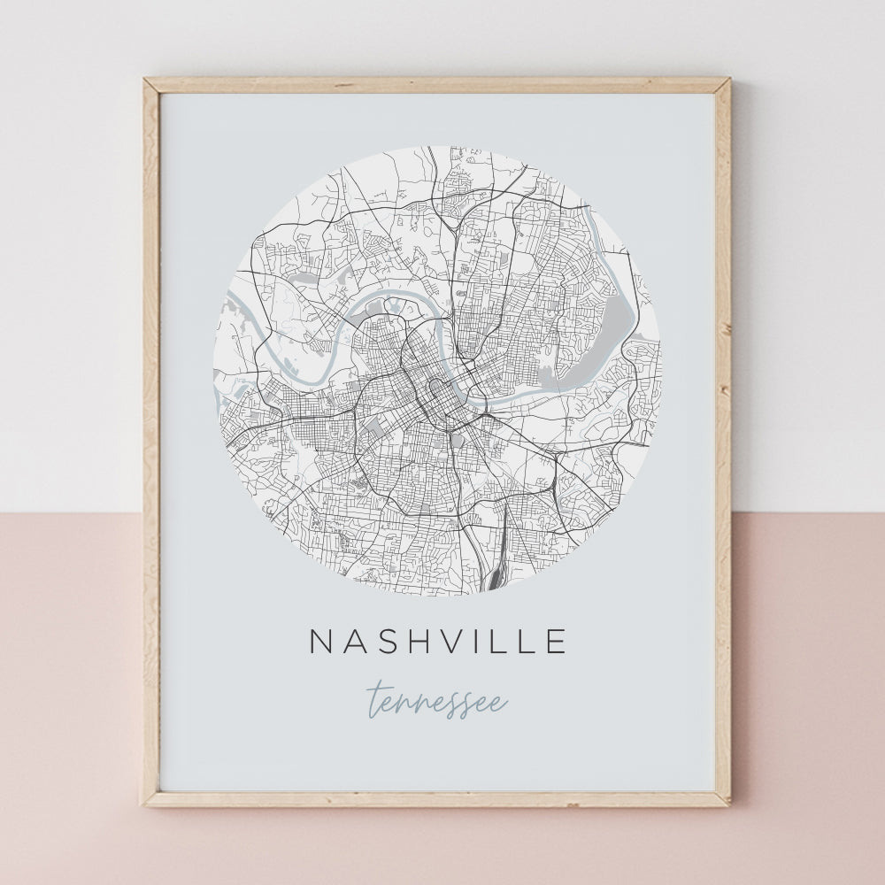 nashville tennessee wall art