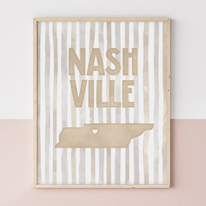 Nashville Tennessee Poster