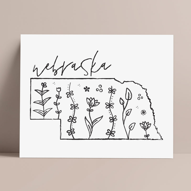 nebraska wall art