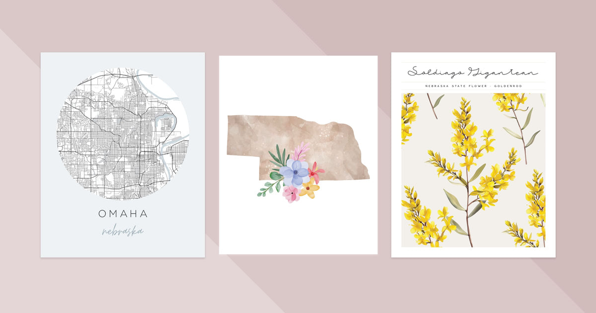 nebraska wall art