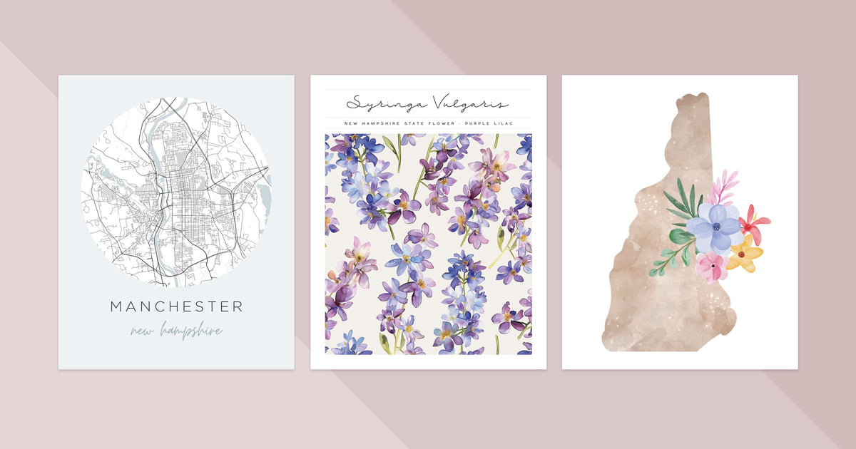 new hampshire wall art