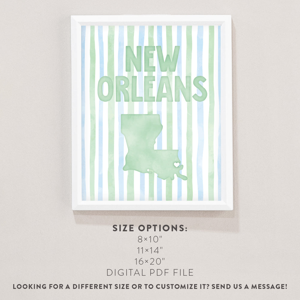 new orleans poster