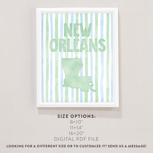 new orleans poster