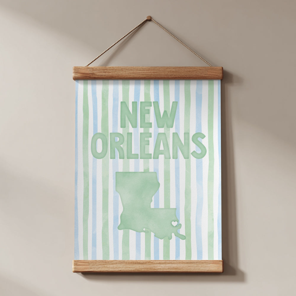 tulane art print