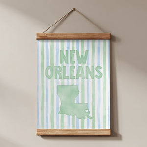 tulane art print