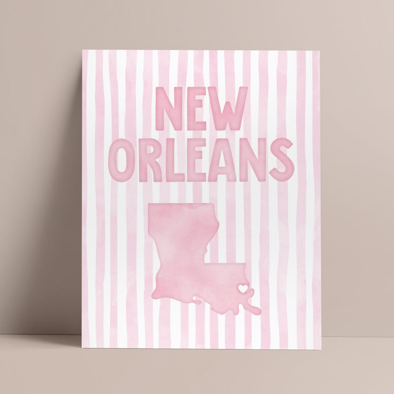 cute new orleans wall art