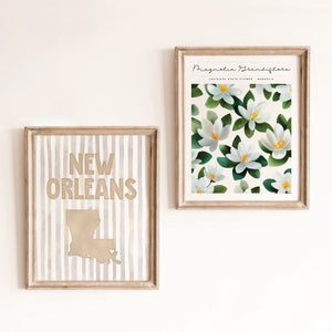 New Orleans Louisiana Poster · New Orleans Wall Art