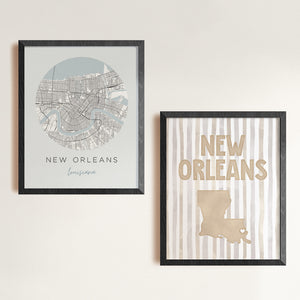 New Orleans Louisiana Poster · New Orleans Wall Art