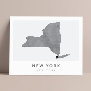 map of new york state