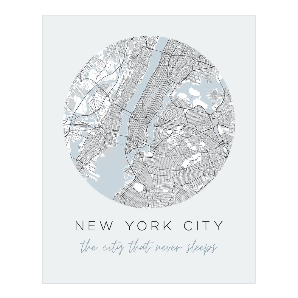 new york map