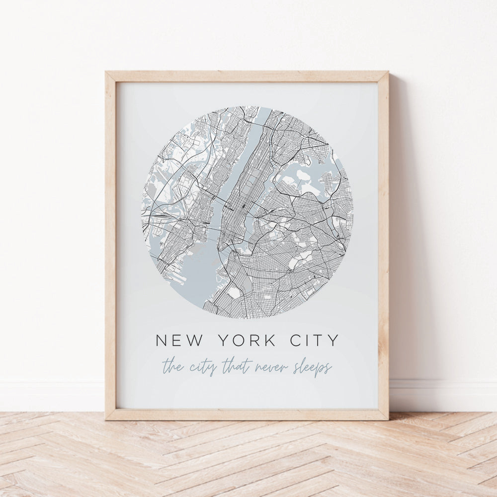 new york map