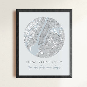 new york map