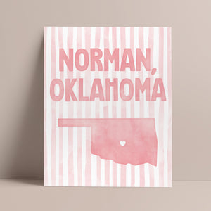 Norman, Oklahoma Poster