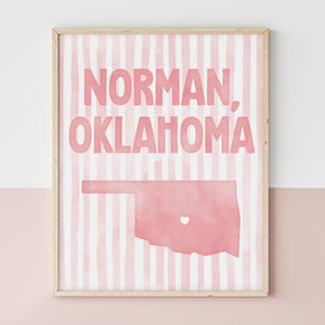 Norman, Oklahoma Poster