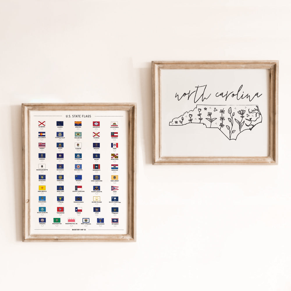 north carolina poster