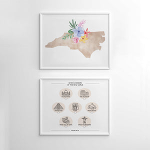 north carolina poster