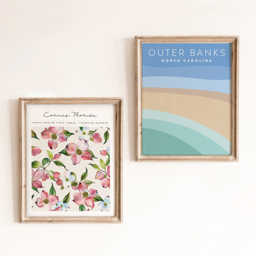 north carolina wall art