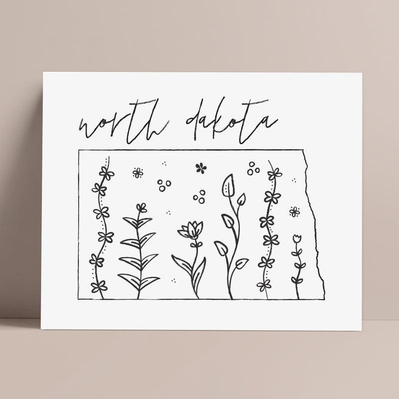north dakota wall art
