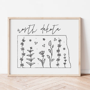 north dakota wall art