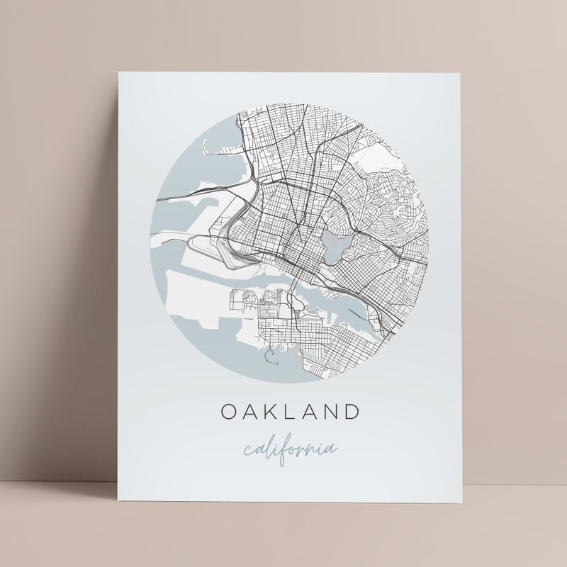 oakland map
