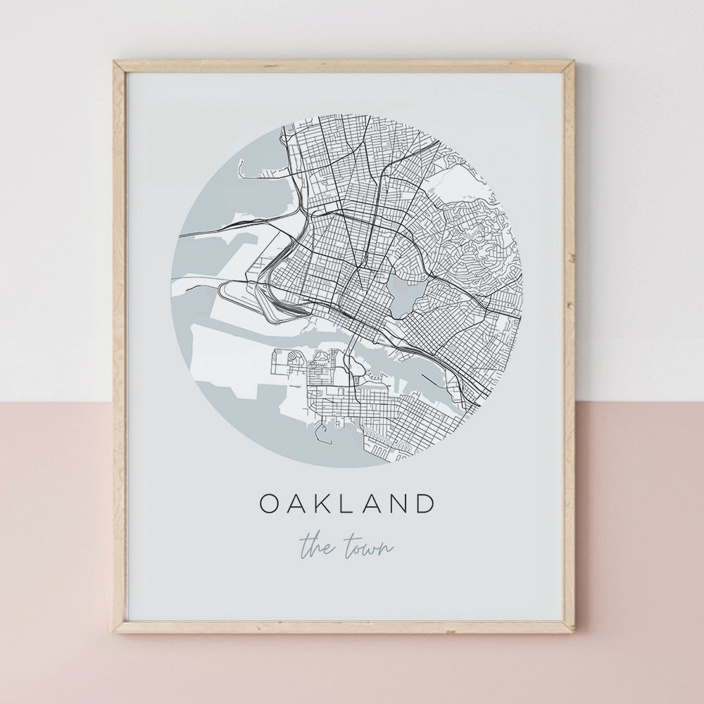 oakland map