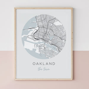 oakland map