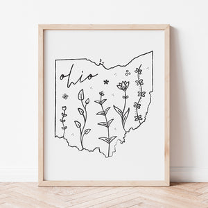 ohio wall art