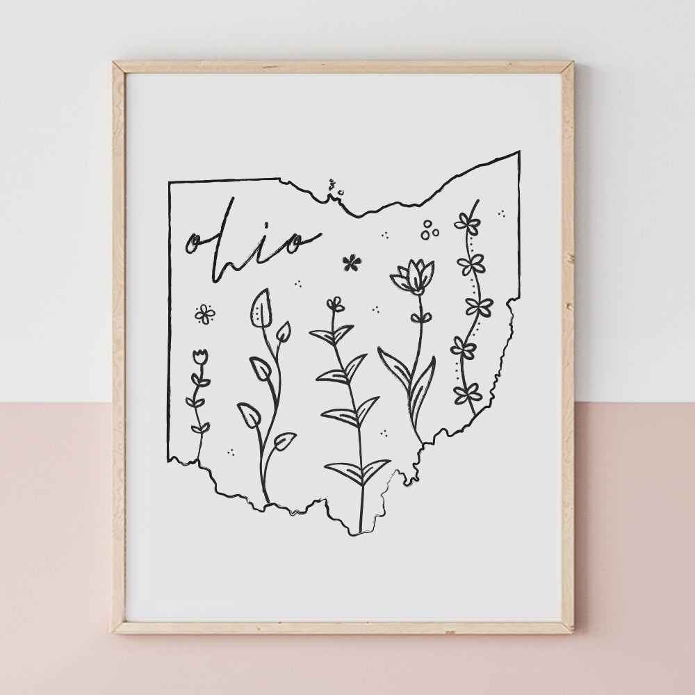 ohio wall art
