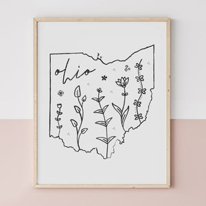 ohio wall art