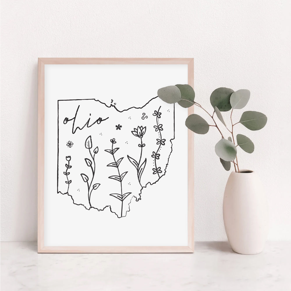 ohio wall art