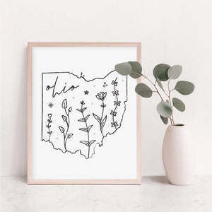 ohio wall art