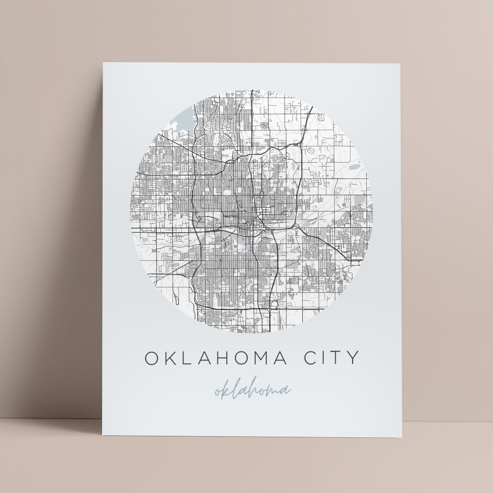 oklahoma city map