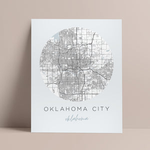 oklahoma city map