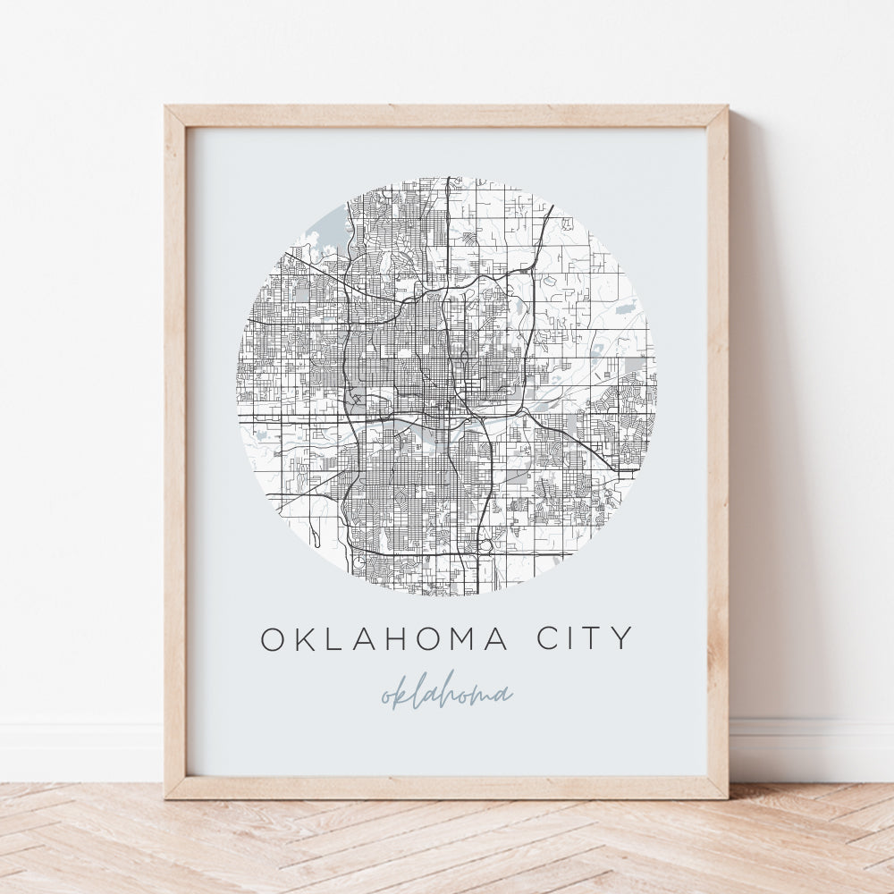 oklahoma city oklahoma map